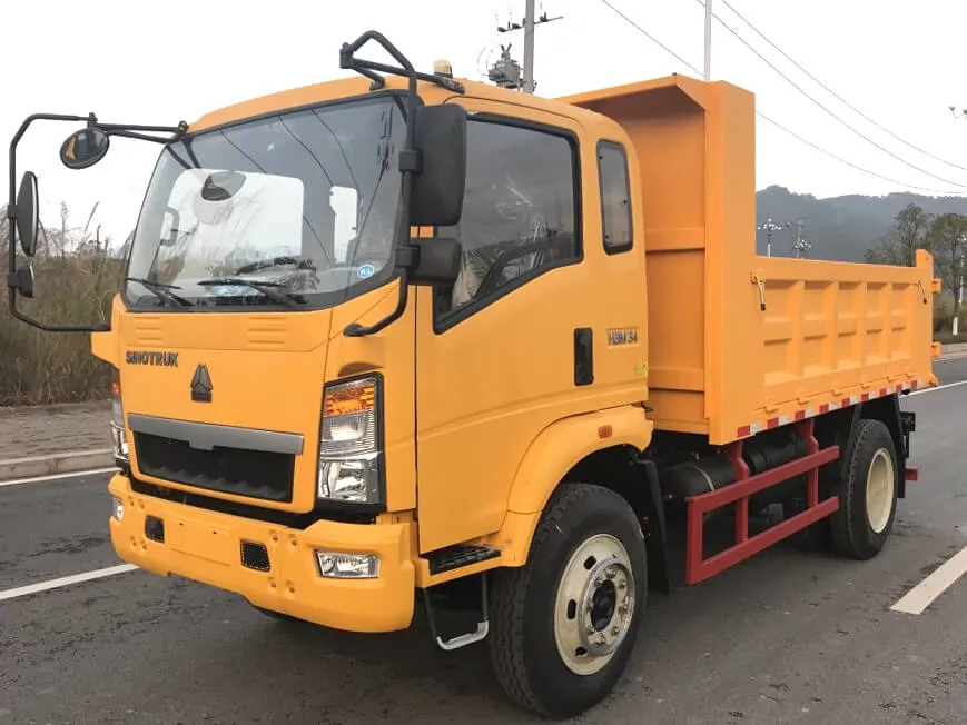 Product Name Howo Light Dump Truck